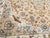 Persian Tabriz Rug, Hand-Knotted Wool & Silk, Floral Design Taupe & Pale Green, 7x10 For Sale - Image 4 of 18