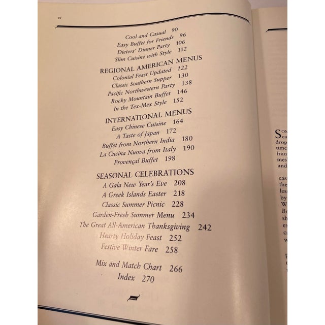 Paper 1983 the Bon Appetit Dinner Party Cookbook For Sale - Image 7 of 8