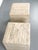 Vintage Travertine Cube Side Table, 1970s For Sale - Image 9 of 12