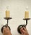 Traditional Pair of Vintage Wall Sconces: Very Large Antiqued Brass Wall Sconces, Paul Ferrante For Sale - Image 3 of 11