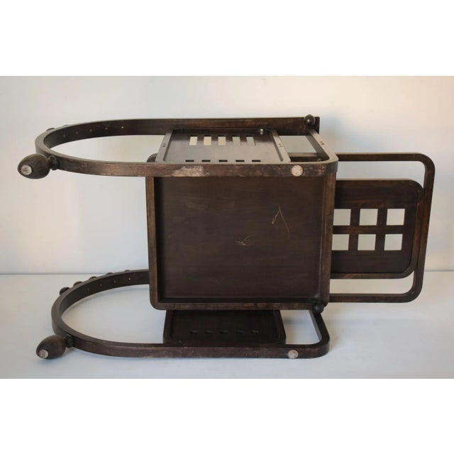 Wooden Armchair in the Style of Josef Hoffmann Sitzmaschine For Sale - Image 14 of 18