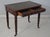 English English Antique 2 Drawer Mahogany Leather Top Writing Desk For Sale - Image 3 of 17
