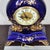 Royal Blue Stunning 19th-C. French Eugène Farcot Porcelain Clock Bleu De Roi For Sale - Image 8 of 15