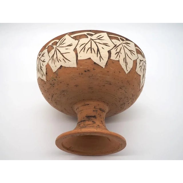 Vintage Swedish Glazed Ceramic Bowl by Rolf for Visby Krukmakeri, 1980s For Sale - Image 4 of 9