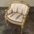 Gold Antique Italian Neoclassical Louis XVI Petite Giltwood Bergeres ~ Armchairs For Sale - Image 8 of 13