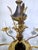 Brass 1930's Decorative Black and Bronze Chandelier For Sale - Image 8 of 11