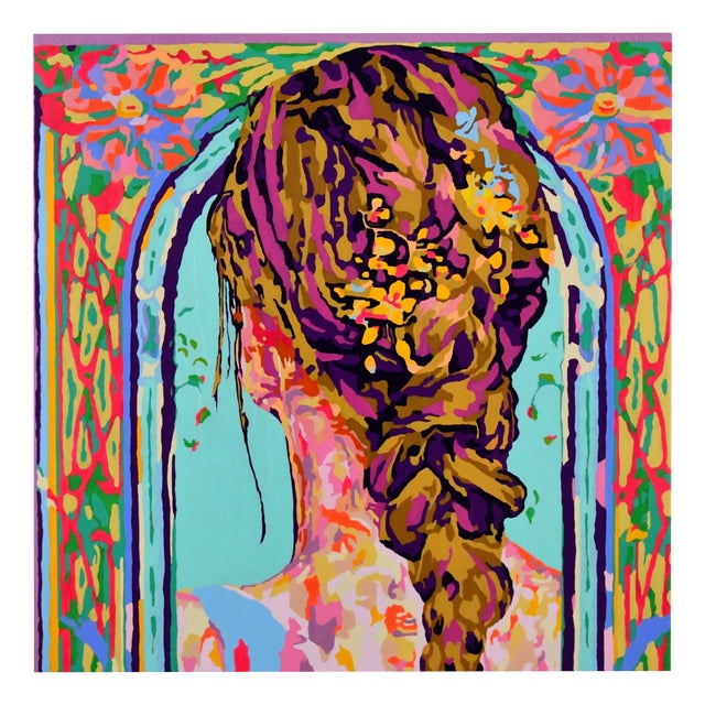 Frédérique Tristant, La Tresse, 2024, Mixed Media For Sale