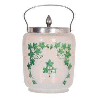 Antique Glass Cake Stand, 1910 For Sale