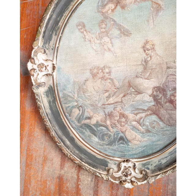 Late 18th Century 18th or 19th Century Rococo Painting of Venus, Style of Boucher or Tiepolo For Sale - Image 5 of 18