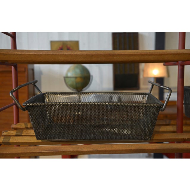 1960s Industrial Mesh Boxes, 1960s, Set of 3 For Sale - Image 5 of 15