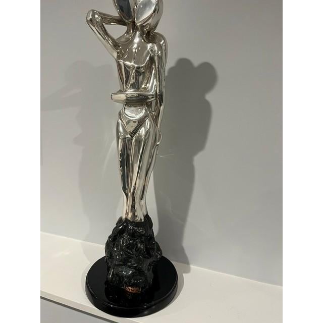 Oshra Michan (b. 1956, Israeli/Mexican) "Passion" for D'Argenta Silver-plated resin composite and lacquer Edition: 46/500...