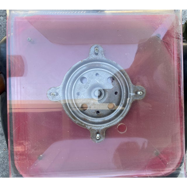 1960s Lucite Swivel Slipper Dining Chairs in the Style of the Waterfall Collection by Charles Hollis Jones - Set of Four For Sale - Image 9 of 9