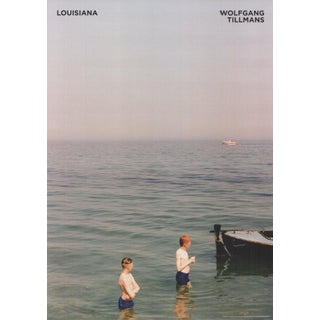 1990s Wolfgang Tillmans 'Louisiana' Photography Blue, White Denmark Offset Lithograph For Sale