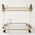 Vintage Italian Serving Trolley in Brass, 1970s For Sale - Image 12 of 12