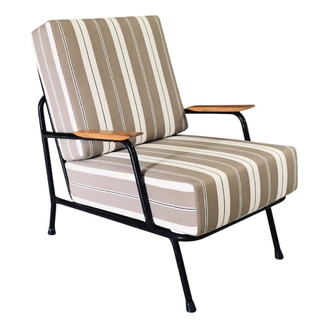 Mid-Century Modern Lounge Chair, France, 1950s For Sale