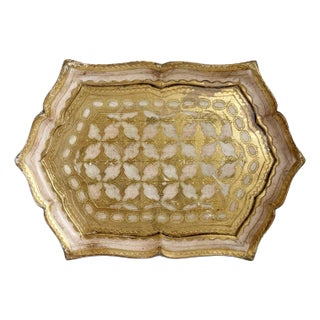 Italian Florentine Tray, 1960s For Sale
