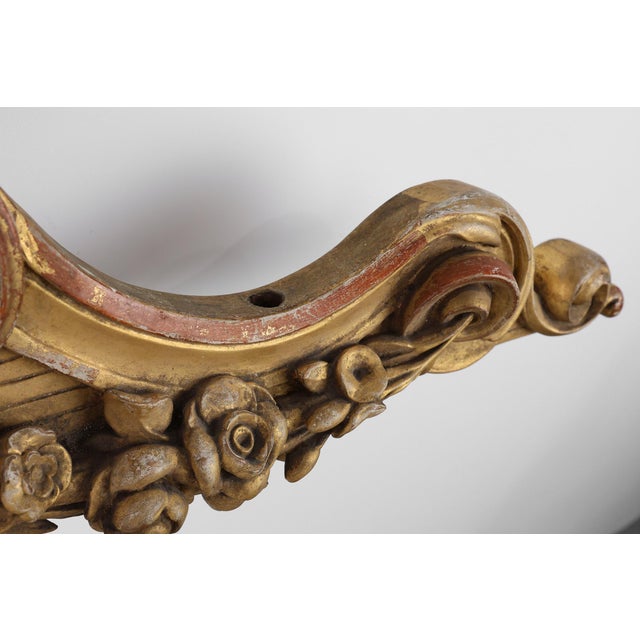 Wood 19th Century French Carved Oak Statue of the Holy Virgin For Sale - Image 7 of 12