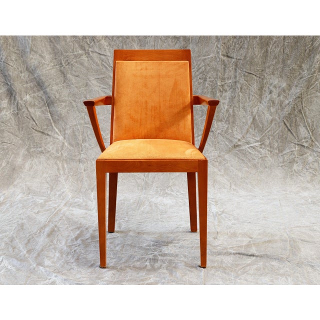 Andreu World Moody Chair with Arms, 1989, in Very Good conditions. Designed 1980 to 1989 This piece has an attribution...