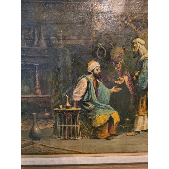 Antique Orientalist Painting F a Bridgeman Style Signed For Sale In Boston - Image 6 of 16