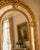 Late20C French Louis XVI Gold Beech Floor Mirror-1 Pc For Sale - Image 6 of 9