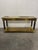 Brass Neoclassical Style Brass Console Table by Mastercraft For Sale - Image 8 of 14