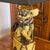 Wood Yellow Foo Dog Sculpture Lamp For Sale - Image 7 of 14