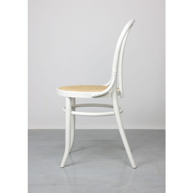 No. 18 White Chairs attributed to Michael Thonet, Set of 4 For Sale - Image 11 of 18