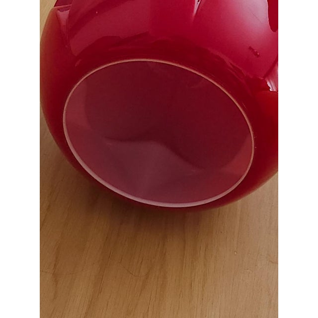 Metal Mid-Century German Glass Pendant Lamp from Peil & Putzler, 1970s For Sale - Image 7 of 8
