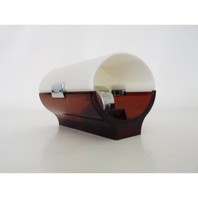Brown Vintage Allibert Wall Light, 1970s For Sale - Image 8 of 11