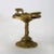 Metal Antique Gilt Bronze Tazza With Fluted Column C1880 For Sale - Image 7 of 9