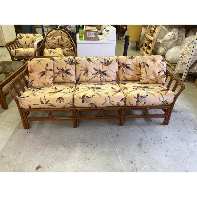 Vintage Lane Venture Rattan Sofa Chairish