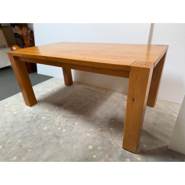 Crate & Barrel Crate & Barrel Big Sur Dining Table For Sale - Image 4 of 12