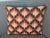 Brick Red Vintage 1960s Chevron Needlepoint Pillow For Sale - Image 8 of 8
