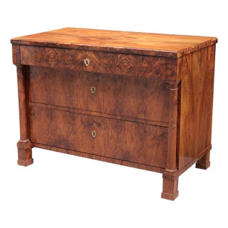 Early 19th Century Fine Single Biedermeier Chest of Drawers For Sale