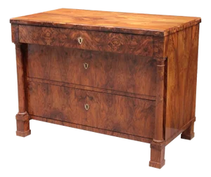 Early 19th Century Fine Single Biedermeier Chest of Drawers