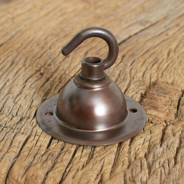 1930s Church Opaline Glass Pendant Light from AS, 1930s For Sale - Image 5 of 9