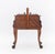 Art Deco Walnut Sewing Box, early 20th century, two top compartments opening accordion-style to three additional...
