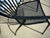 1990s Woodard Valencia Stacking Patio Wrought Iron Chairs, Attributed - Set of 6 For Sale - Image 9 of 9
