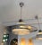 Pendant Light Ufo Murano Glass and Metal. Italy, 1970s For Sale - Image 9 of 12
