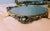 Gothic Antique Vanity Tray With Filigree Adorned by Rose Cut and Pearl Like Gems For Sale - Image 3 of 11