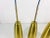 1950s 1950s Mid-Century Modern Brass Pendant Lamps, Germany - Set of 3 For Sale - Image 5 of 13