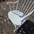 Late 20th Century Late 20th Century White Nichols and Stone Solid Wood Rocking Chair For Sale - Image 5 of 13