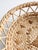 Brown Vintage Woven Raffia Basket Tray For Sale - Image 8 of 14