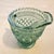 Mid-Century Modern 1950s Vintage Anchor Hocking Wexford Creamer Seaform Green For Sale - Image 3 of 3