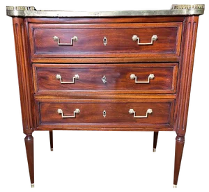 Louis XVI Mahogany Commode
