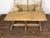 French 19th Century Bleached Oak Farm Table with Trestle Base and Baluster Legs For Sale - Image 11 of 12