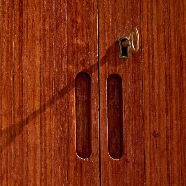 Teak and Beech Highboard, 1960s For Sale - Image 6 of 18