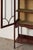 1910s Edwardian Sheraton Revival Mahogany Glass Front Display Case on Spade Legs For Sale In Charleston - Image 6 of 11