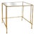 Mid-Century Brass and Glass Coffee Table, Italy, 1960s For Sale