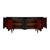 1920s Classic Demilune, Louis XVI Style French Buffet, Ebonized, Circa 1920 For Sale - Image 5 of 9